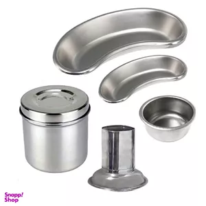 رسیور و گالی ‌پات و جای‌ آبسلانگ و جاپنبه‌ای مدل Rsgsapl مجموعه 5 عددی