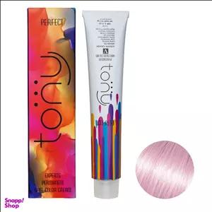 رنگ مو تونی (Tony) سری اکسپرتس شماره RT13 حجم 100 میلی‌لیتر رنگ صورتی باربی