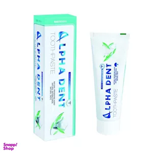 خمیر دندان آلفادنت (Alpha Dent) مدل Whitening حجم 75 میلی لیتر