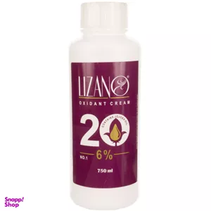 اکسیدان لیزانو (Lizano) مدل 20 شش درصد حجم 750 میلی‌ لیتر
