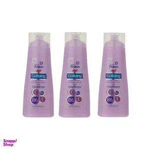 نرم کننده مو گلرنگ (Golrang) مدل Plus Protein حجم 300 میلی لیتر بسته 3 عددی