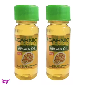 روغن آرگان گارنیک (Garnic) مدل 2442 حجم 15میلی لیتر مجموعه 2 عددی
