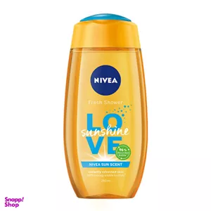 ژل شستشو بدن نیوآ (Nivea) مدل Love Sunshine حجم 250 میلی لیتر