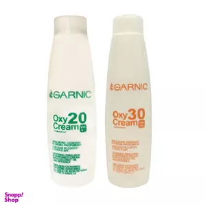 اکسیدان گارنیک (Garnic) مدل 2442 شش درصد حجم 180 میلی‌ لیتر به همراه اکسیدان مدل 2442 نه درصد