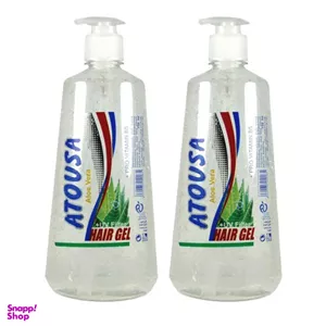 ژل مو آتوسا (Atousa) مدل 1510 حجم 750 میلی‌ لیتر مجموعه 2 عددی