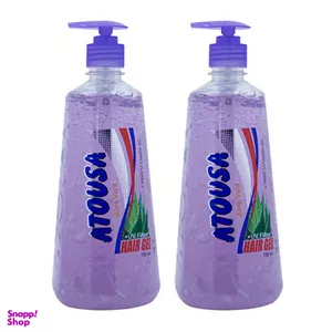 ژل مو آتوسا (Atousa) مدل 1500 حجم 750 میلی‌ لیتر مجموعه 2 عددی