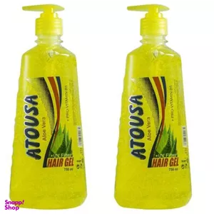 ژل مو آتوسا (Atousa) مدل 1523حجم 750 میلی‌ لیتر مجموعه 2 عددی
