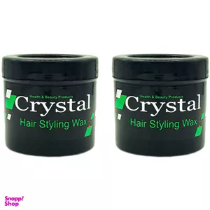 واکس مو کریستال (Crystal) مدل Styling حجم 200 میلی‌ لیتر مجموعه 2 عددی