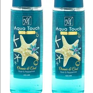 پک دو عددی شامپو بدن مای (MY) مدل Aqua Touch حجم 420 میلی لیتر