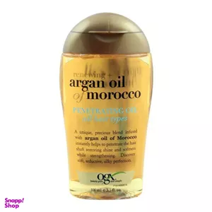 روغن مو او جی ایکس (OGX) مدل Argan of Morocco حجم 100 میلی‌ لیتر