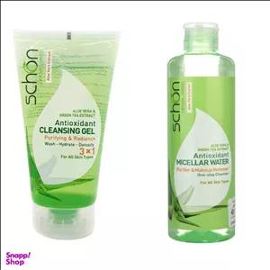 محلول پاک‌ کننده صورت شون (Schon) مدل Antioxidant حجم 300 میلی‌لیترژل شستشو صورت شون (Schon) مدل Antioxidant