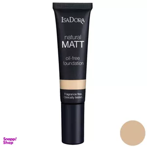 کرم پودر ایزادورا (Isadora) سری Natural Matt مدل Oil Free حجم 35 میلی‌ لیتر