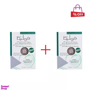 پن فولیکا (Fulica) مدل پوست چرب و جوش دار وزن 100 گرم مجموعه 2 عددی