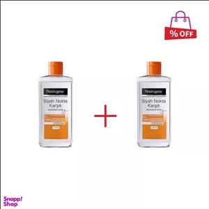 تونر ضد جوش سرسیاه نیتروژینا (Neutrogena) مدل anti blackhead acne toner حجم 200 میلی لیتر مجموعه 2 عددی