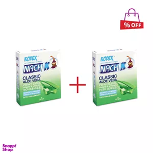 کاندوم کدکس (Kodex) مدل Classic Aloe vera بسته 3 عددی مجموعه 2 عددی