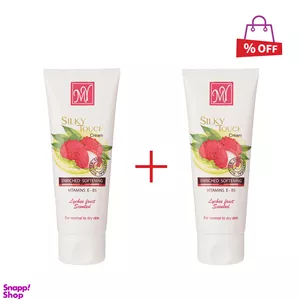 کرم نرم کننده و مرطوب کننده میوه ای قوی مای (My) مدل Silky Touch حجم 75 میلی‌لیتر مجموعه 2 عددی