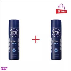 اسپری خوشبو کننده بدن مردانه نیوآ (Nivea) مدل کول کیک حجم 150 میلی‌‌لیتر مجموعه 2 عددی
