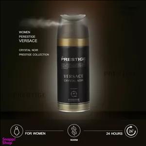 اسپری زنانه پرستیژ (Prestige) مدل Crystal Noir حجم 150 میلی‌‌لیتر