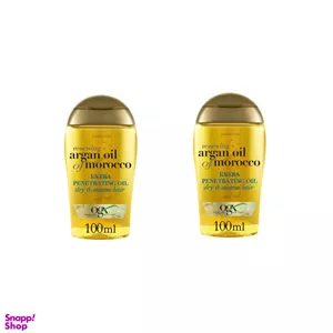 روغن مو او جی ایکس (Ogx) مدل Argan Of Morocco حجم 100 میلی‌لیتر مجموعه 2 عددی