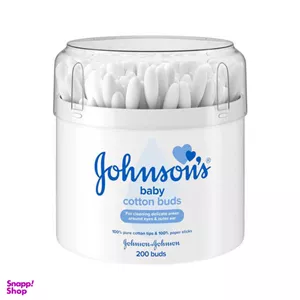 گوش پاک کن کودک جانسون (Johnson) مدل Jo2241 بسته 200 عددی