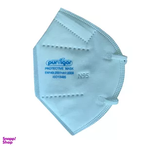 ماسک بهداشتی پورویگر (Purvigor) مدل N95 بسته 15 عددی