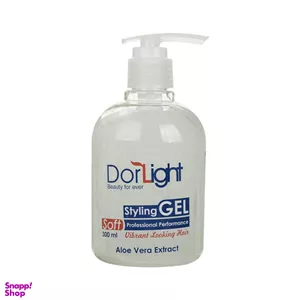 ژل مو سر دور لایت (Dorlight) مدل Soft حجم 300 گرم
