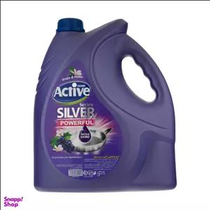 مایع ظرفشویی اکتیو مدل Grape & Flower حجم 3500 میلی لیتر