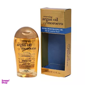 روغن آرگان مو او جی ایکس (ogx) مدل Extra Dry حجم 100 میلی لیتر