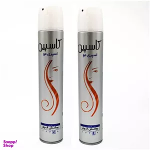 اسپری مو کاسپین (Caspian) مدل کلاسیک حجم 500 میلی‌ لیتر مجموعه 2 عددی