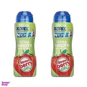 ژل روان کننده ناچ کدکس (Nach Kodex) با اسانس توت فرنگی حجم 90 میلی لیتر بسته 2 عددی