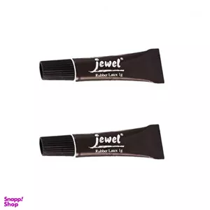 چسب مژه جویل (Jewel) مدل BLK وزن 1 گرم بسته 2 عددی