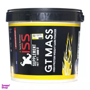 پودر جی تی مس (GT Mass) آی اس اس طعم شکلاتی وزن 5000 گرم