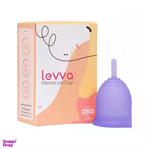 کاپ قاعدگی لیوا فارما سایز 2 بنفش 