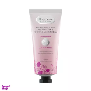 کرم مرطوب کننده دست و صورت دیپ سنس (Deep Sense) مدل Rose Water