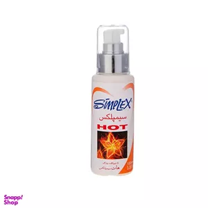 ژل لوبریکانت سیمپلکس (Simplex) مدل فلفل حجم 100 میلی لیتر