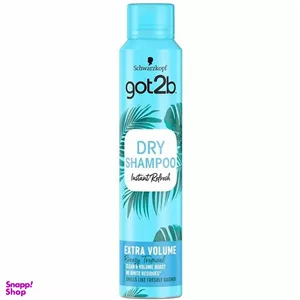 شامپو خشک شوآرزکوف (Schwarzkopf) مدل Got2b حجم 200 میلی لیتر