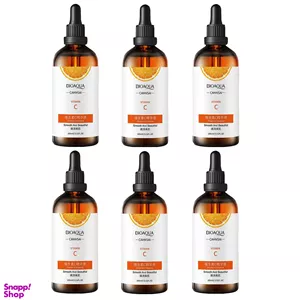 سرم پوست بایوآکوا (Bioaqua) مدل ویتامین C حجم 100 میلی لیتر مجموعه 6 عددی