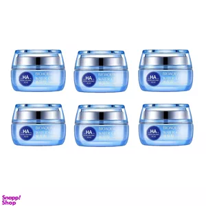 کرم آبرسان بایوآکوا (Bioaqua) مدل هیالورنیک اسید کلاژن حجم 50 میلی‌ لیتر مجموعه 6 عددی