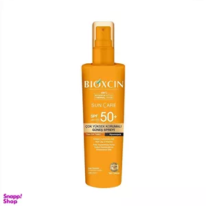 اسپری ضد آفتاب با محافظت فوق العاده بالا بیوکسین (Bioxcin) برای تمام پوستها – Spf 50  حجم 200 میلی لیتر