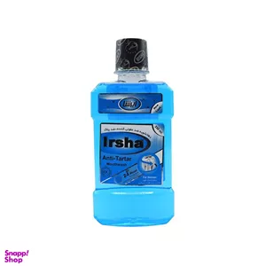 دهان شویه ایرشا (Irsha) مدل Anti Tartar طعم دار حجم 250 میلی‌ لیتر