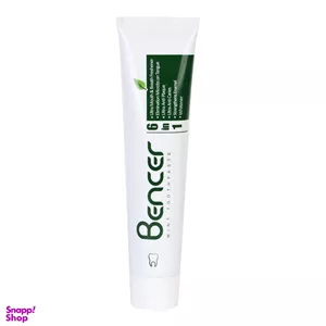 خمیر دندان بنسر (Bencer) مدل Mint حجم 80 میلی‌ لیتر بسته 12 عددی