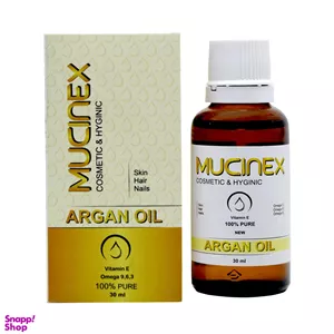 روغن مو و بدن آرگان ماسینکس (Mucinex) مدل OMEGA حجم 30 میلی‌لیتر
