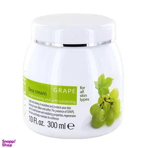 کرم صورت کلیون (Cliven) مدل Grape Face Cream حجم 300 میلی‌لیتر