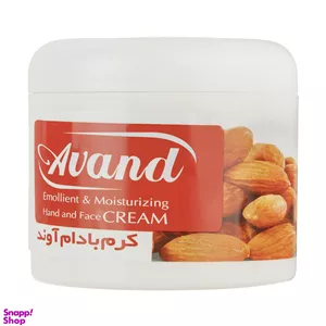 کرم مرطوب کننده و نرم کننده آوند (Avand) مدل Almond حجم 200 میلی‌ لیتر