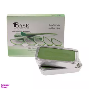 وکس موبر بیس بیوتی (Base beauty) مدل Aloe vera وزن 300 گرم بسته 2 عددی 