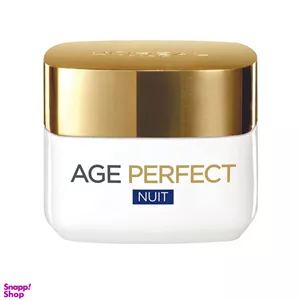 کرم ضد چروک شب لورآل (Loreal) مدل Age Perfect حجم 50 میلی‌‌لیتر
