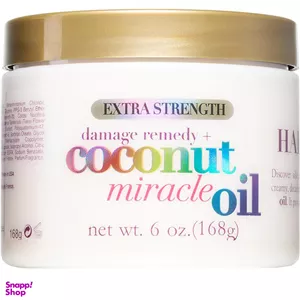 ماسک مو او جی ایکس (Ogx) مدل Coconut Miracle وزن 168 گرم