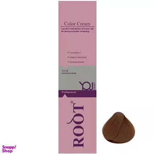 رنگ مو روت (Root) شماره 6.5 رنگ بلوند طلایی تیره حجم 120 میلی‌لیتر