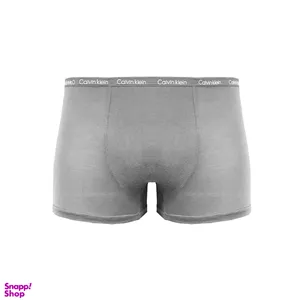 شورت پادار مودال طرح Calvin Kline کد shm123-1 رنگ طوسی