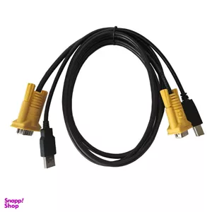 کابل KVM USB دی-نت (D-net) مدل 062 طول 1.5 متر